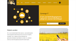 Desktop Screenshot of converge-it.be